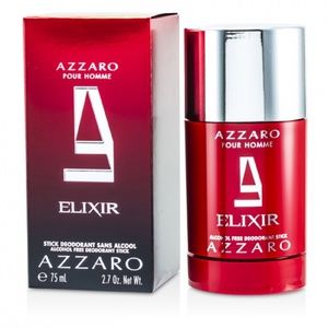 4 PACK: Azzaro Pour Homme Elixir Deodorant Stick For Men 2.7oz / 75ml New In Box